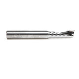 Amana 51377 Solid Carbide CNC Spiral 'O' Single Flute, Aluminum Cutting 1/4" Dia x 3/4" x 1/4" Shank x 2" Long Up-Cut Router Bit