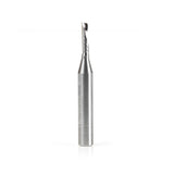 Amana 51503 Solid Carbide CNC Spiral 'O' Flute, Aluminum Cutting 1/8" Dia x 1/2" x 1/4" Shank Down-Cut