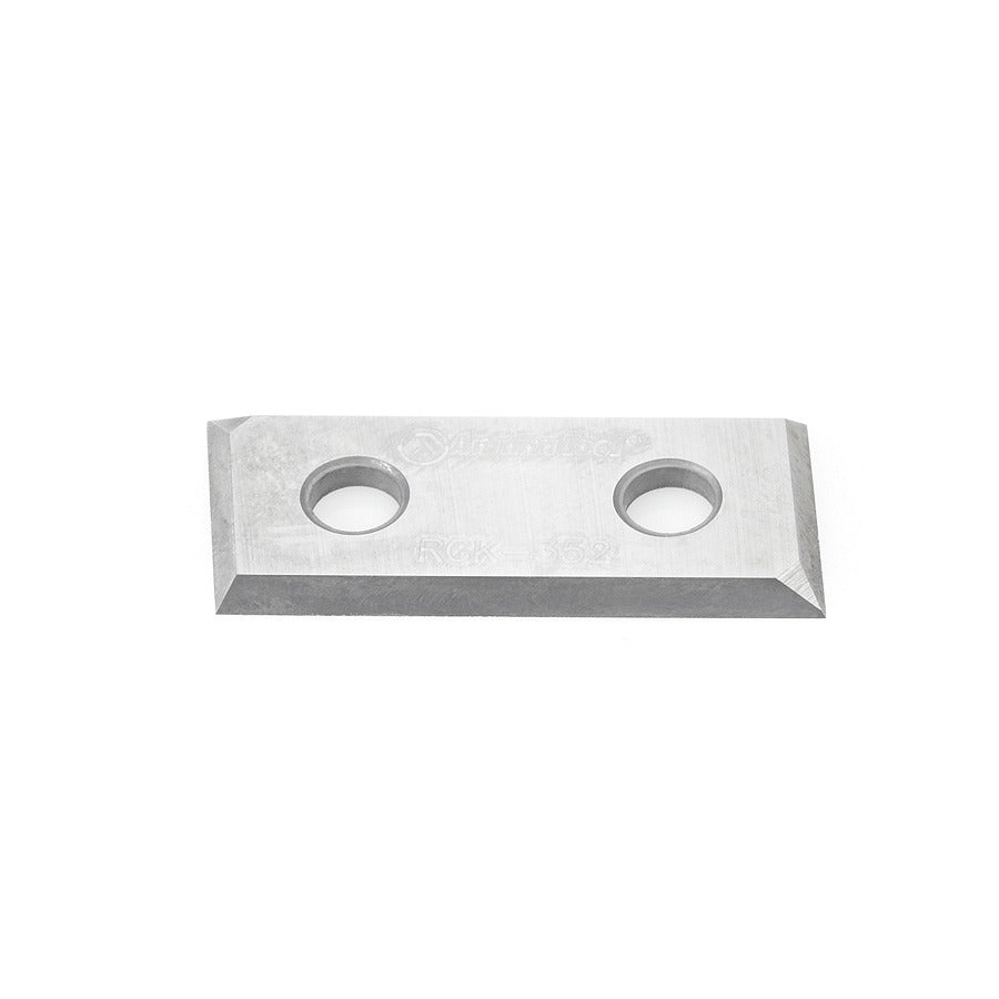 Amana RCK-352 Solid Carbide V Groove Insert MDF Knife 28 x 12 x 1.5mm for RC-1100, RC-1103, RC-1105