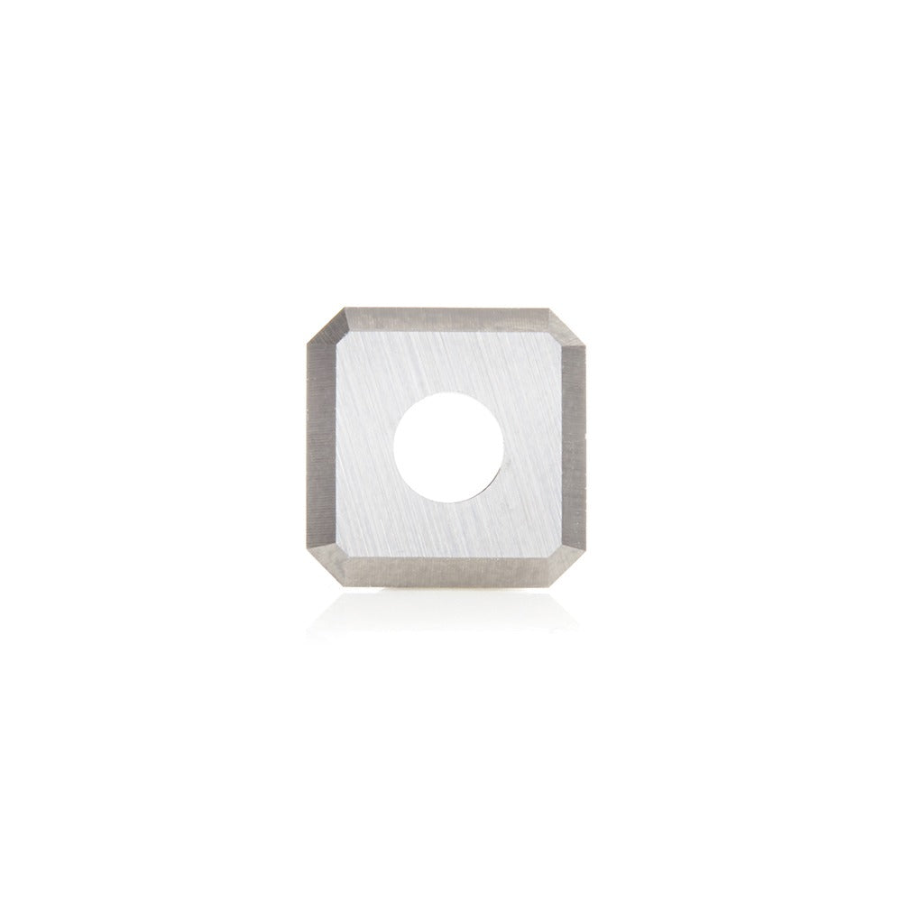 Amana RCK-453 Solid Carbide 4 Cutting Edges Insert Knife MDF, Fiberboard 10.5 x 10.5 x 1.5mm x 45 Degree Angle