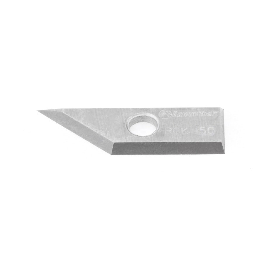 Amana RCK-56 Solid Carbide V Groove Insert Knife 27 x 9 x 1.5mm for RC-1030 RC-1045, RC-1046, RC-1048, RC-1108, RC-1148