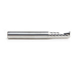 Amana 51378 Solid Carbide CNC Spiral 'O' Single Flute, Aluminum Cutting 3/8" Dia x 1" x 3/8" Shank x 3" Long Up-Cut Router Bit