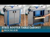 Rockler 54931 - Steel Router Table Cabinet