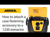Mirka Dust Extractor 1230 HEPA PC 120V