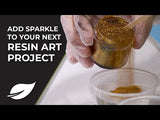 Black Polyester Glitter