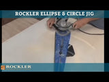 Rockler 27712 Ellipse/Circle Cutting Jig for Routers