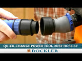 Rockler 65529 - Dust Right Click-Connect FlexiPort, 1-1/4'' ID