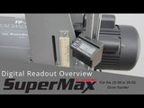 Laguna SUPMX-72550 25-50 Drum Sander w/ Closed Stand