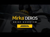 MIRKA DEROS 6" ELECTRIC SANDER 650CV 5MM ORBIT, VACUUM-READY