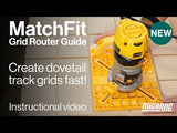 MicroJig MATCHFIT Grid Router Guide Kit