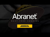 MIRKA ABRANET 4" X 6" X 6" DELTA SANDING TRIANGLES, 9A-219 SERIES 10/Box