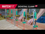MicroJig DVC-850AP MATCHFIT Dovetail Track Clamp® AP