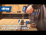 Kreg 20V Ionic Drive™ 1/2" Compact Drill (Tool Only)