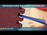 Rockler 48844 Glue Paddles, 3-Piece Set