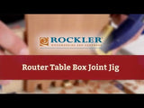 Rockler 59032 Router Table Box Joint Jig