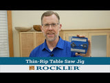 Rockler 70948 - Thin-Rip Table Saw Jig