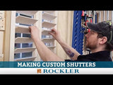 Rockler 47678 - Shutter Control Arm Fastener (50 per pack)