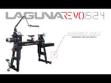 Laguna 415241 Revo 15|24 Wood Lathe
