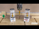 MicroJig ZEROPLAY 2-Step Plunge Bit