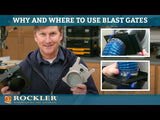 Rockler 27066 Blast Gate Bracket 4-Pack
