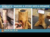 Rockler 50995 - Stereo Wireless Speaker Kit with 2 Speakers and Playback/Volume Controls