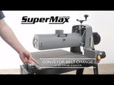 Laguna SUPMX-71938-D 19-38 Drum Sander On Open Stand