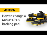 MIRKA 3" X 5" 46-HOLE GRIP BACKUP PAD FOR DEOS