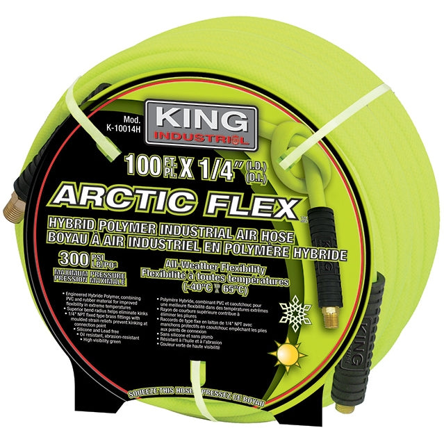 1/4" Hybrid Polymer Industrial Air Hose 100