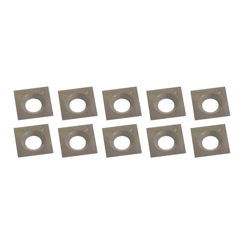10 PC CARBIDE CUTTER INSERTS KIT 15MM X 15MM X 25MM
