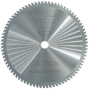 12'' Drytech® carbide tipped saw blade ø 305 mm / 80T for steel thin walled