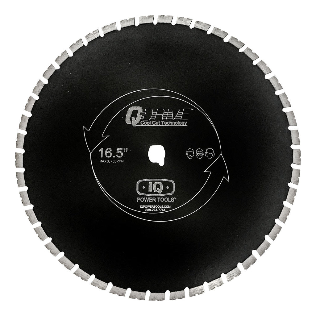 16.5" Q-Drive Arrayed Segmented Combination Blade with Silent Core