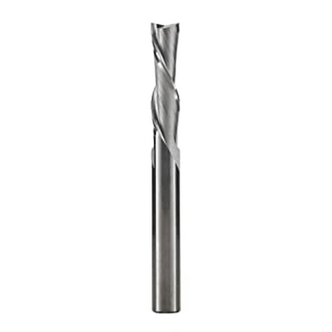 2 Flute Finishing Downcut Spiral 1/4" Diameter 1/4" Shank 1" Cut Length 2 1/2" OAL