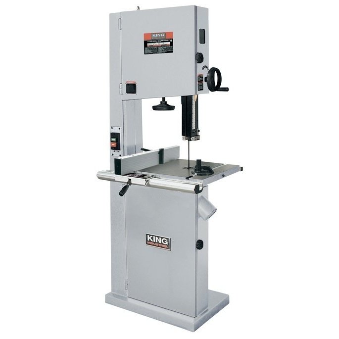 21" Wood Bandsaw With Resaw Guide