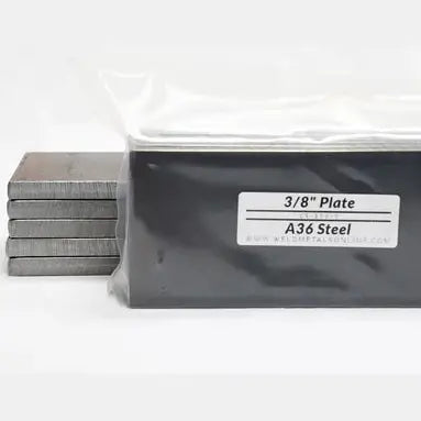 3/8" A36 Steel Plate Welding Coupons