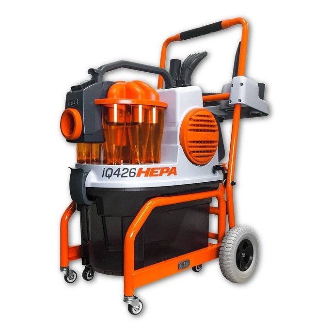 4-Stage Cyclonic Dust Extractor with HEPA Filtration