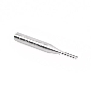 43500 Solid Carbide Single O Flute Plastic Cutting 1/8 Dia x 1/2 x 1/4 Inch Shank