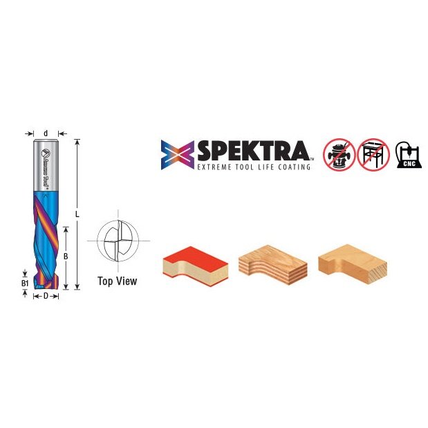 46354 K CNC Solid Carbide Spektra