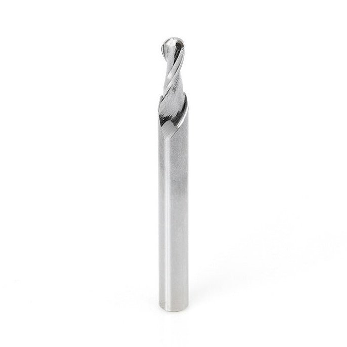 46424 Solid Carbide Up Cut Spiral Ball Nose