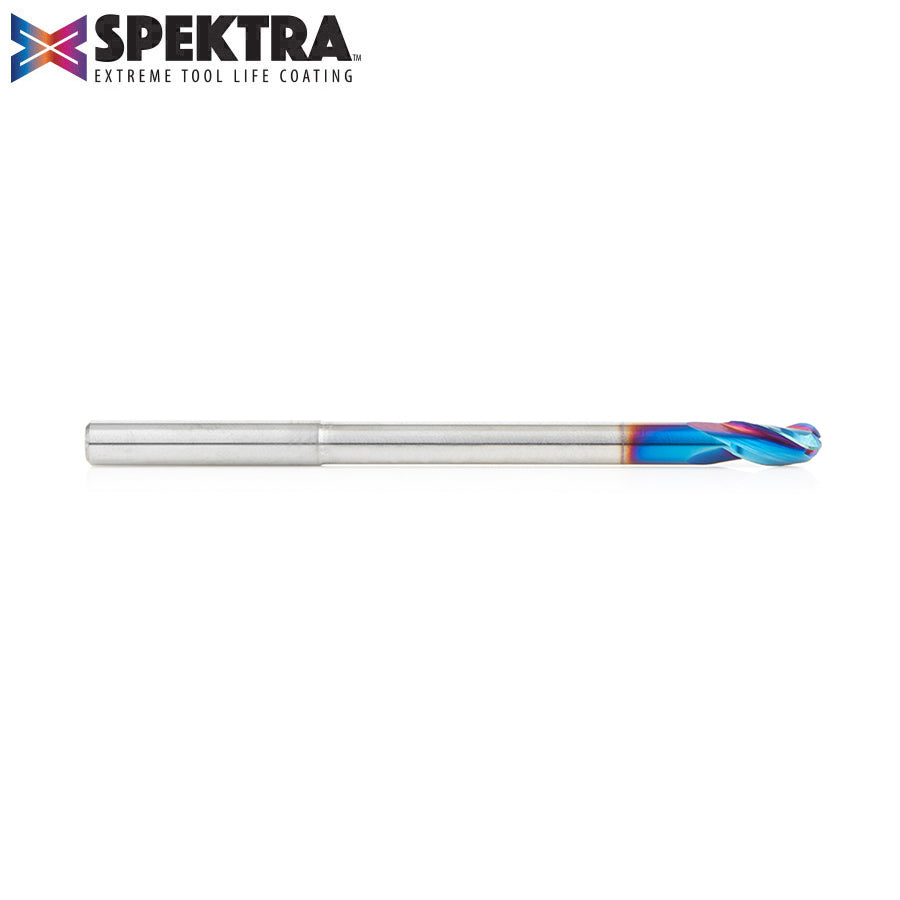 46490 K Extra Long CNC 2D and 3D Carving Ball Nose