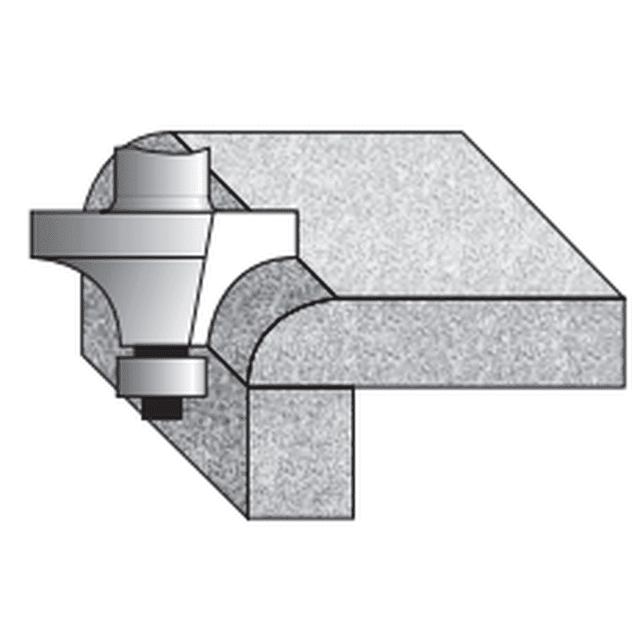 5/16" Radius Roundover For Solid Surface