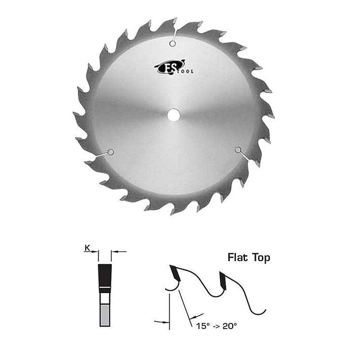 8" Standard Rip Saw Blade