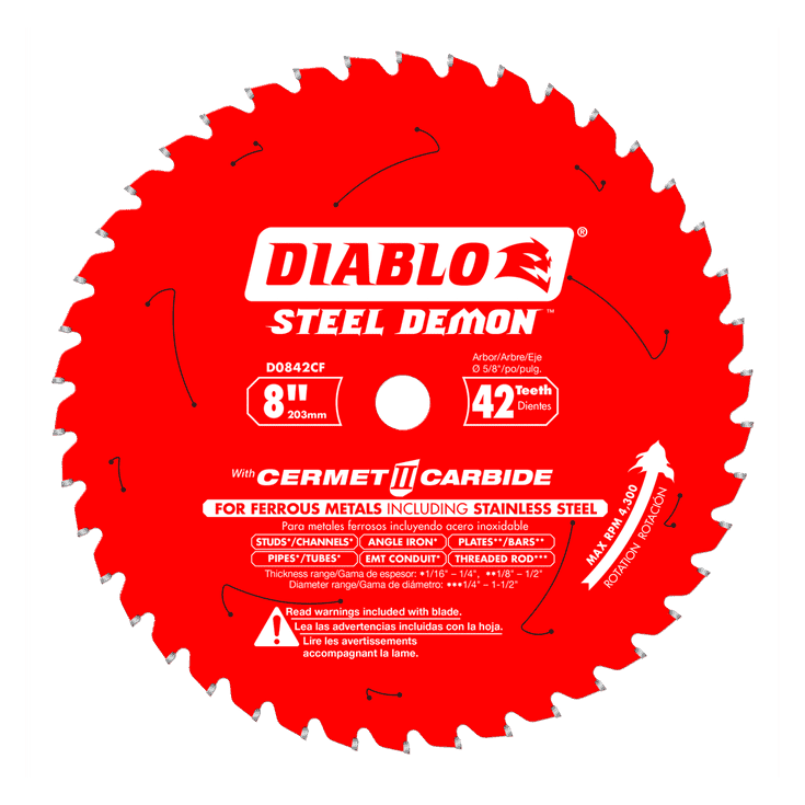 8 in x 42 Tooth Cermet II Saw Blade