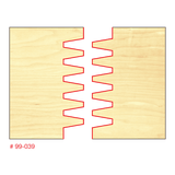 Adjustable Finger Joint Router Bit