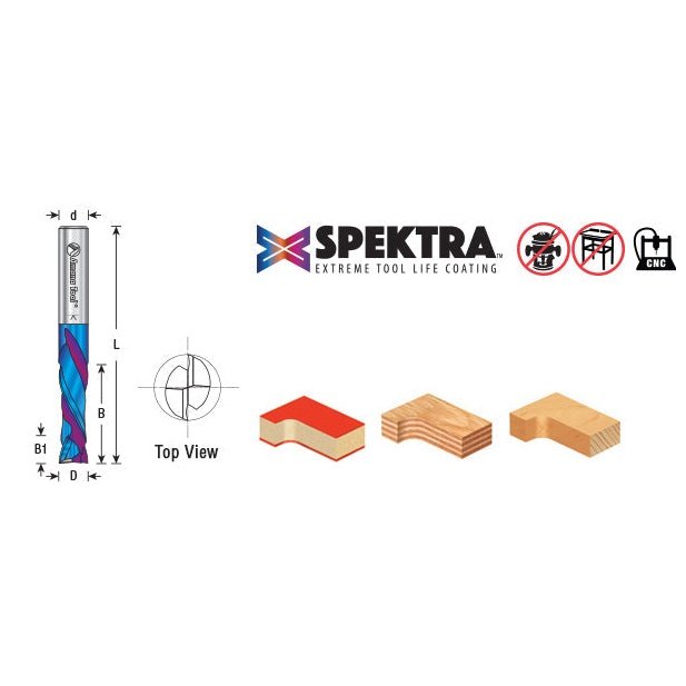 46188 K CNC Solid Carbide Spektra
