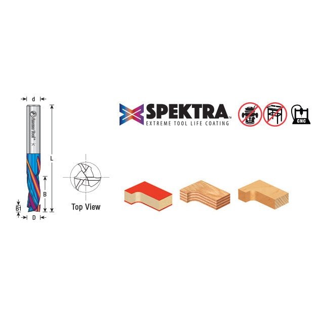 46367 K CNC Solid Carbide Spektra