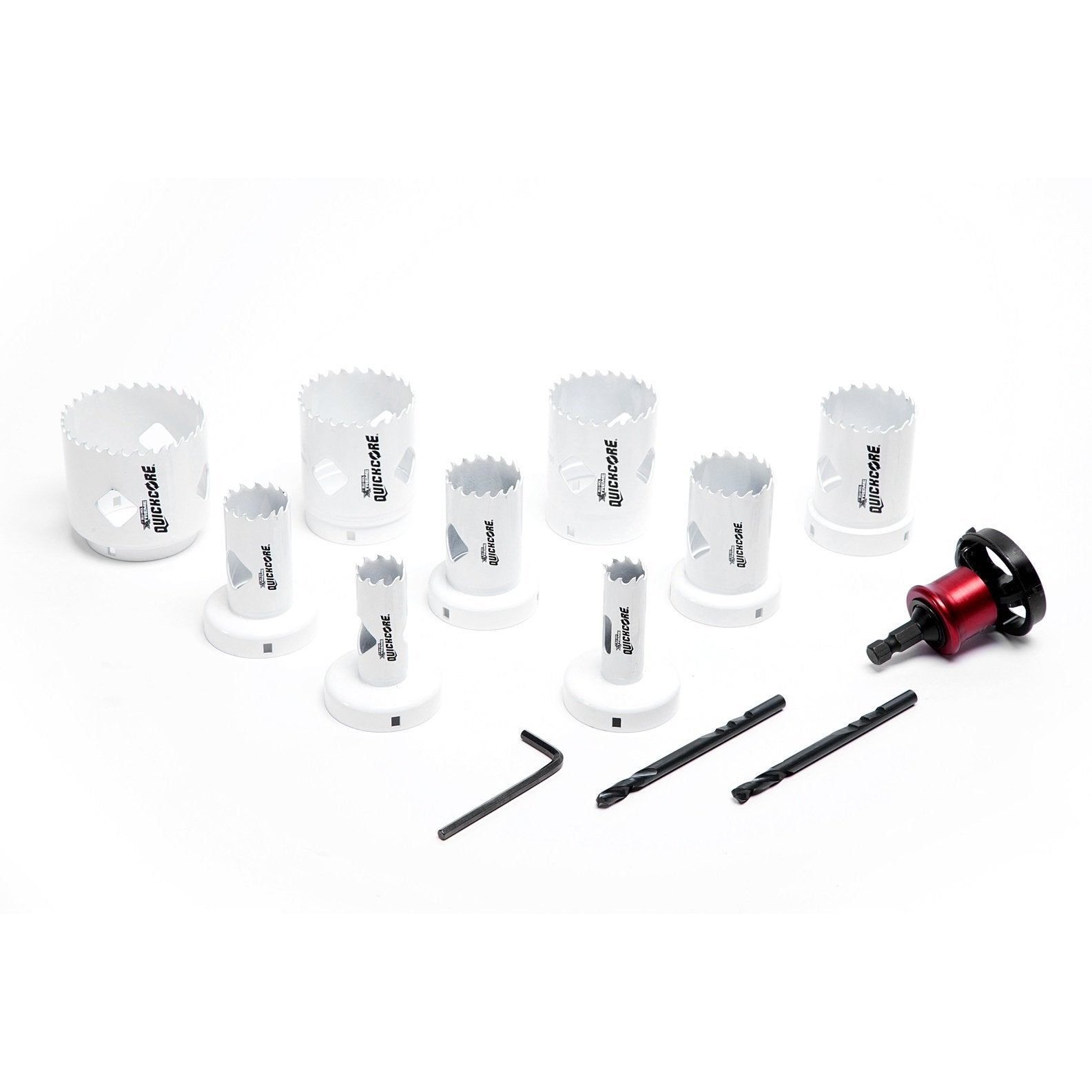 BLU-MOL Xtreme QuickCore 13pc Bi-Metal Hole Saw Set