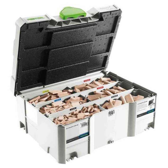 Beech DOMINO Tenons Assortment DS 4/5/6/8/10 1060 BU