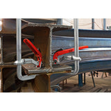 Clamp welding lever-style offset handle 12 In x 55 In 1800 lb