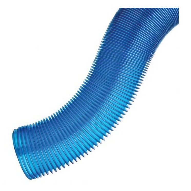 Blue 4" Stretch Hose 3' Length Extends To 21'