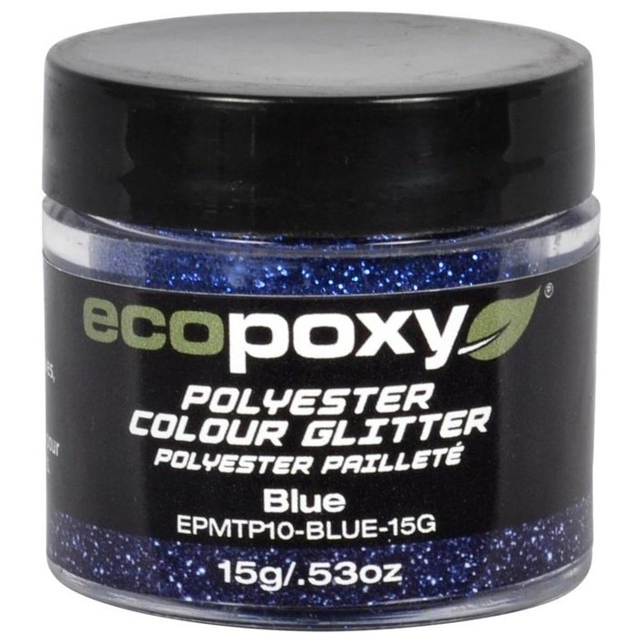 Blue Polyester Glitter